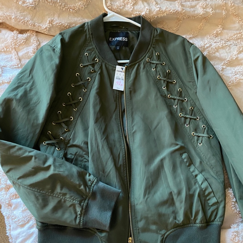 Express bombed jacket